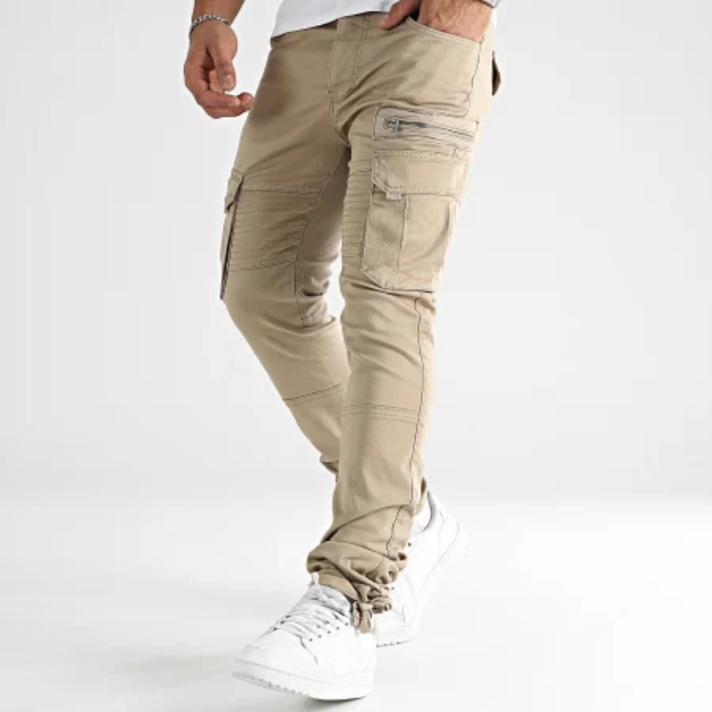 Men's Tan Cargo Pants